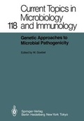 Cover: Genetic Approaches to Microbial Pathogenicity - Springer