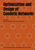 Cover: Optimization and Design of Geodetic Networks - Springer