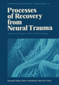 Enlarge image Cover: Processes of Recovery from Neural Trauma - Springer