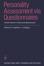 Cover: Personality Assessment via Questionnaires - Springer