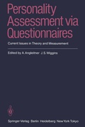 Cover: Personality Assessment via Questionnaires - Springer