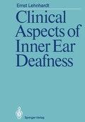 Cover: Clinical Aspects of Inner Ear Deafness - Springer