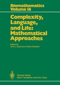 Cover: Complexity, Language, and Life: Mathematical Approaches - Springer