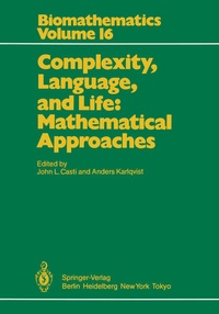 Enlarge image Cover: Complexity, Language, and Life: Mathematical Approaches - Springer