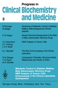Cover: Metabolic Control in Diabetes Mellitus Beta Adrenoceptor Blocking Drugs NMR Analysis of Cancer Cells Immunoassay in the Clinical Laboratory Cyclosporine - Springer