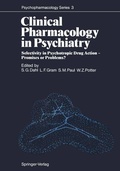 Cover: Clinical Pharmacology in Psychiatry - Springer