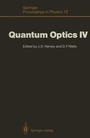 Cover: Quantum Optics IV - Springer