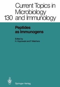 Enlarge image Cover: Peptides as Immunogens - Springer