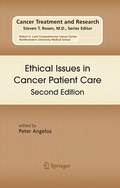 Cover: Ethical Issues in Cancer Patient Care - Springer