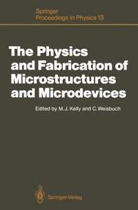 Enlarge image Cover: The Physics and Fabrication of Microstructures and Microdevices - Springer