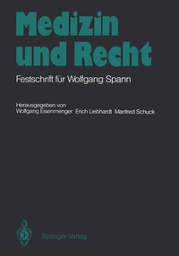 Abbildung von: Medizin und Recht - Springer