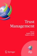 Cover: Trust Management - Springer
