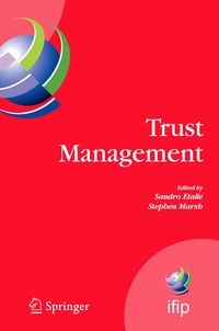 Enlarge image Cover: Trust Management - Springer