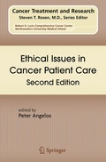 Cover: Ethical Issues in Cancer Patient Care - Springer