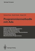 Cover: Programmiermethodik mit Ada - Springer