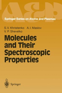 Enlarge image Cover: Molecules and Their Spectroscopic Properties - Springer