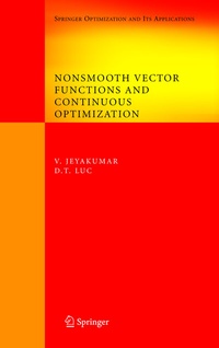 Abbildung von: Nonsmooth Vector Functions and Continuous Optimization - Springer