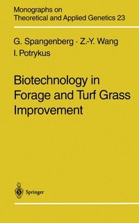 Enlarge image Cover: Biotechnology in Forage and Turf Grass Improvement - Springer