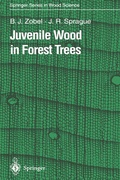 Cover: Juvenile Wood in Forest Trees - Springer