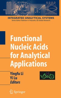 Enlarge image Cover: Functional Nucleic Acids for Analytical Applications - Springer
