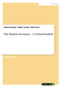 Cover: The Shadow Economy - A Critical Analysis - Grin Verlag