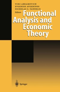 Enlarge image Cover: Functional Analysis and Economic Theory - Springer
