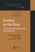 Cover: Geodesy on the Move - Springer