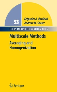 Enlarge image Cover: Multiscale Methods - Springer