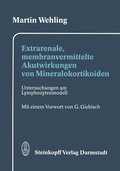 Cover: Extrarenale, membranvermittelte Akutwirkungen von Mineralokortikoiden - Steinkopff