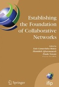 Cover: Establishing the Foundation of Collaborative Networks - Springer