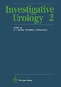 Cover: Investigative Urology 2 - Springer