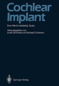 Enlarge image Cover: Cochlear Implant - Springer