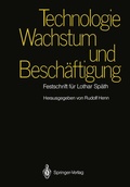 Cover: Technologie, Wachstum und Besch&auml;ftigung - Springer