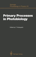 Cover: Primary Processes in Photobiology - Springer