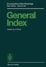 Cover: General Index - Springer