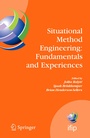 Cover: Situational Method Engineering: Fundamentals and Experiences - Springer