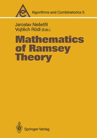 Enlarge image Cover: Mathematics of Ramsey Theory - Springer