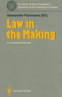 Enlarge image Cover: Law in the Making - Springer
