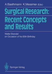 Enlarge image Cover: Surgical Research: Recent Concepts and Results - Springer