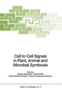 Cover: Cell to Cell Signals in Plant, Animal and Microbial Symbiosis - Springer