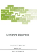 Cover: Membrane Biogenesis - Springer