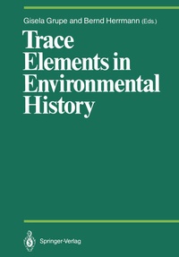 Enlarge image Cover: Trace Elements in Environmental History - Springer