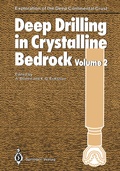 Cover: Deep Drilling in Crystalline Bedrock - Springer