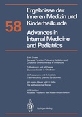 Cover: Ergebnisse der Inneren Medizin und Kinderheilkunde / Advances in Internal Medicine and Pediatrics - Springer