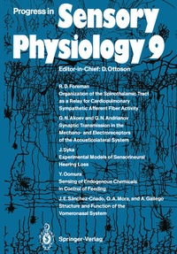 Enlarge image Cover: Progress in Sensory Physiology 9 - Springer