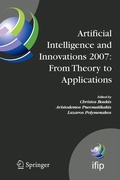 Cover: Artificial Intelligence and Innovations 2007: From Theory to Applications - Springer