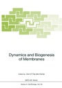 Cover: Dynamics and Biogenesis of Membranes - Springer