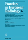 Cover: Frontiers in European Radiology - Springer