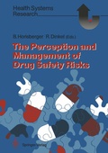 Cover: The Perception and Management of Drug Safety Risks - Springer