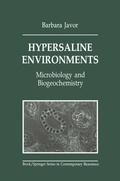 Cover: Hypersaline Environments - Springer